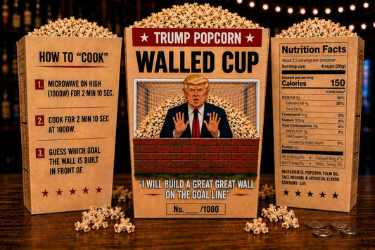 TRUMP POPCORN-WALLED CUP 2026-