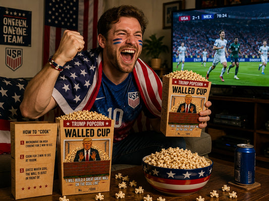 TRUMP POPCORN-WALLED CUP 2026-